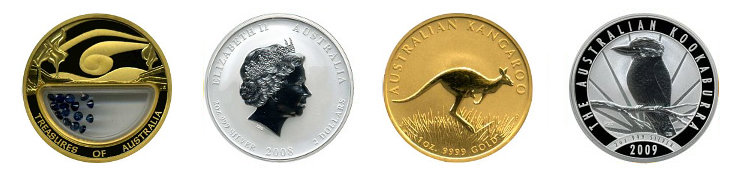 Australische Bullionmünzen